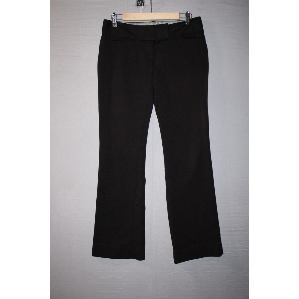 Charlotte Russe Womens Size 4L Black Wide Leg Slacks Pants **Needs Hemming**